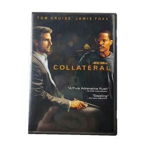 Collateral DVD 2004 R Movie Tom Cruise Jamie Foxx Action Suspense